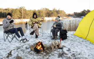 How to Stay Warm in a Tent