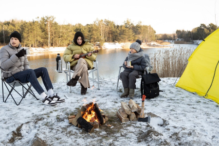 How to Stay Warm in a Tent