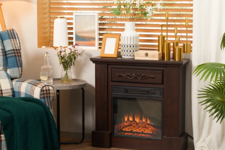 HOMCOM Electric Fireplace Manual (SKU: 820-161V01)