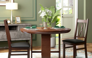 Collage showcasing twelve types of stylish dining chairs.