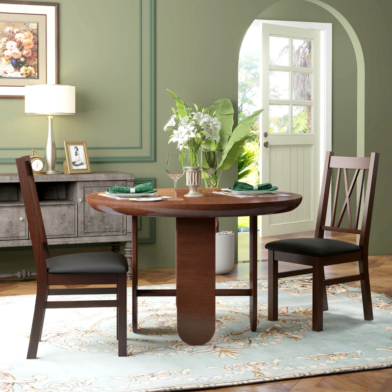 Collage showcasing twelve types of stylish dining chairs.
