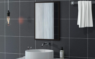 Frame Your Bathroom Mirror Without Taking It Down