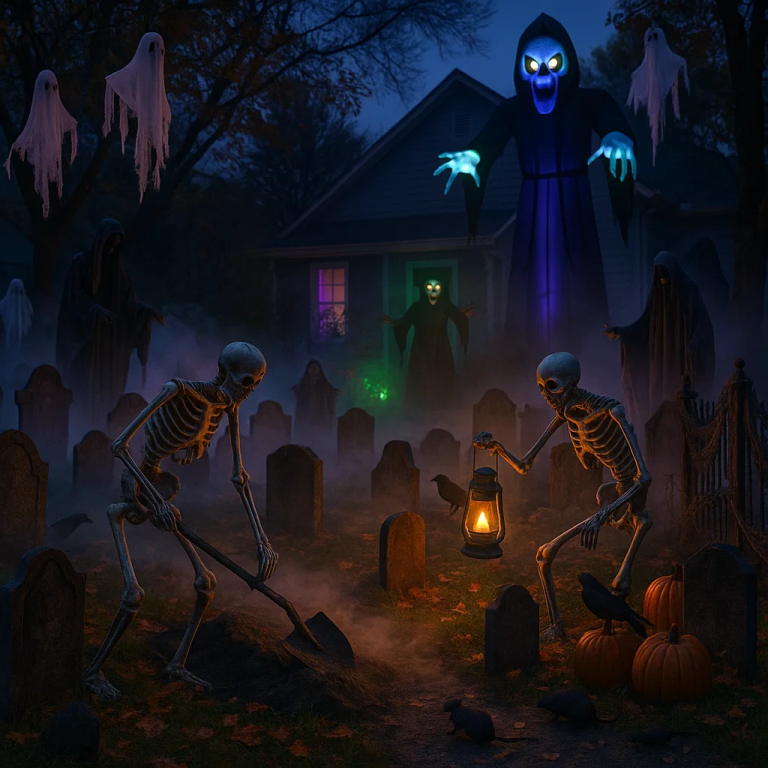 How to Make a Haunted Graveyard: Spooky DIY Guide - Aosom