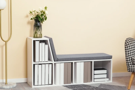 HOMCOM Multi-Purpose 5-Cube Bookshelf Manual