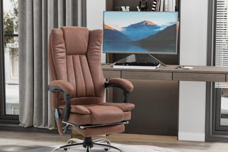 Vinsetto Executive Massage Office Chair Assembly Instructions & Operation Manua