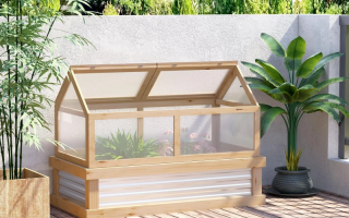 Outsunny Raised Garden Bed Kit with Greenhouse Manual -(SKU-845-670)
