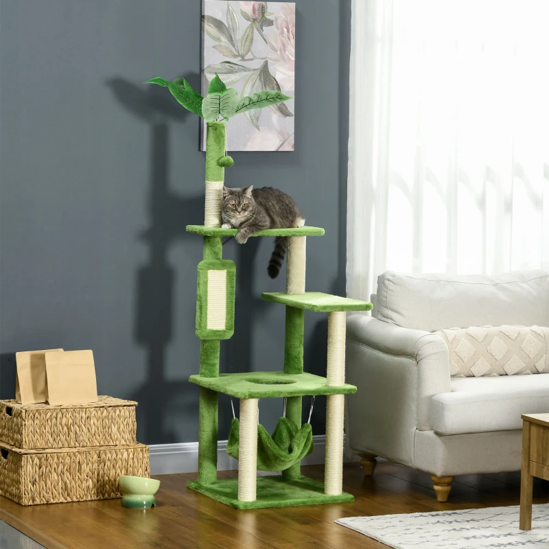 PawHut 56 Cat Tree for Large Cats