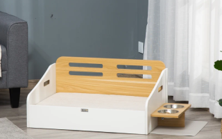 DIY dog bed project guide featuring step-by-step instructions and materials list.