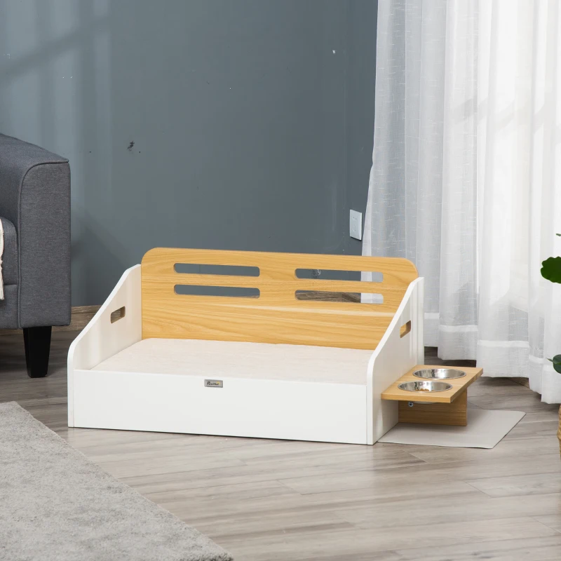 DIY dog bed project guide featuring step-by-step instructions and materials list.