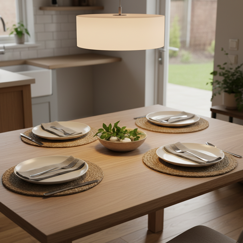 How to Set a Dining Table for Everyday Use in 6 Easy Steps - Aosom