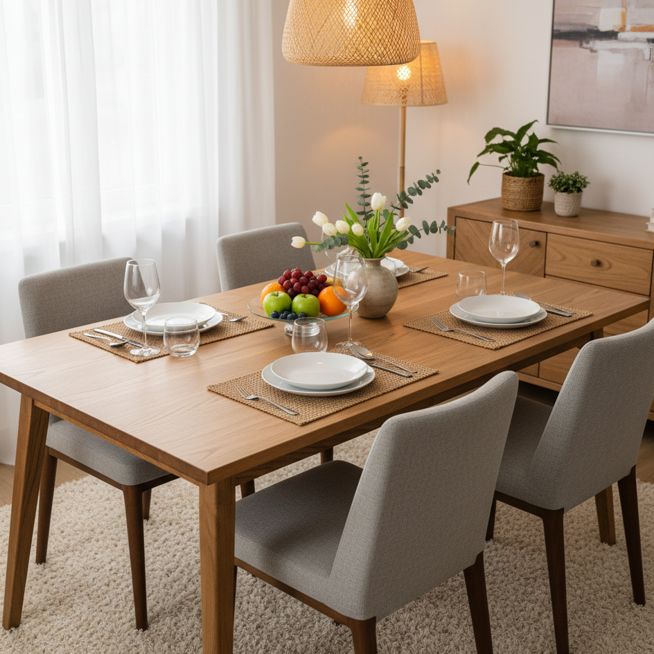 How to Set a Dining Table for Everyday Use in 6 Easy Steps - Aosom