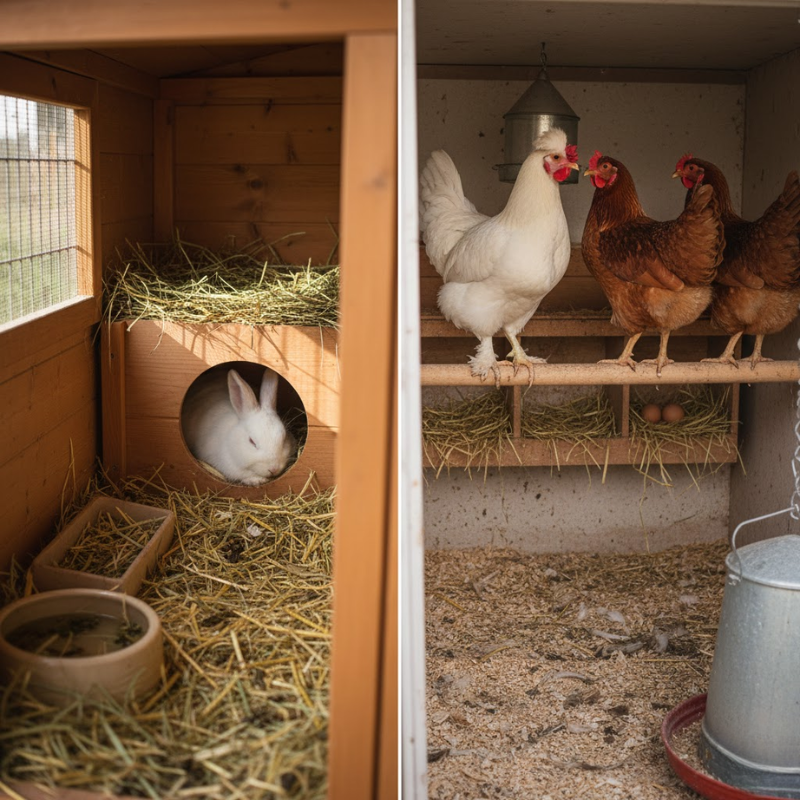 Rabbit Hutch vs Chicken Coop: A Complete Comparison Guide - Aosom