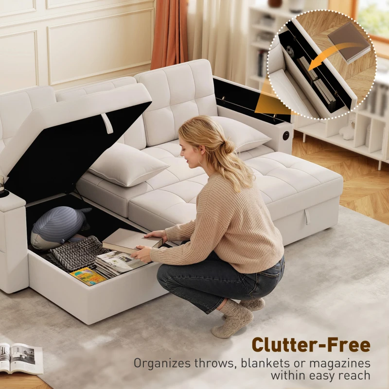 7 Best Sectional Sofas to Transform Your Living Room - Aosom