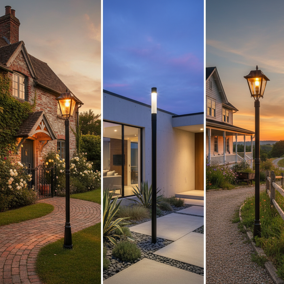 How to Choose the Right Solar Lamp Post? - Aosom