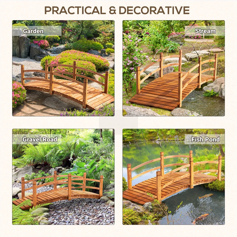 How to Choose a Garden Bridge That Fits Your Space - Aosom