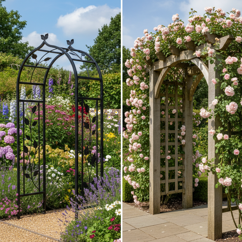 Small Arch How to Choose a Garden Arch: 7 Steps to Get It Right - Aosom