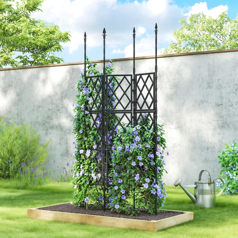 8 Best Garden Trellises for Every Climbing Plant and Garden Style - Aosom
